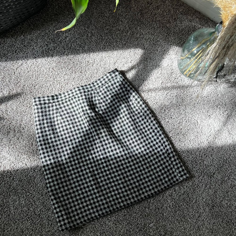 High rise Wool skirt